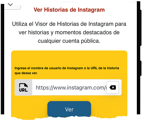 visor historia instagram