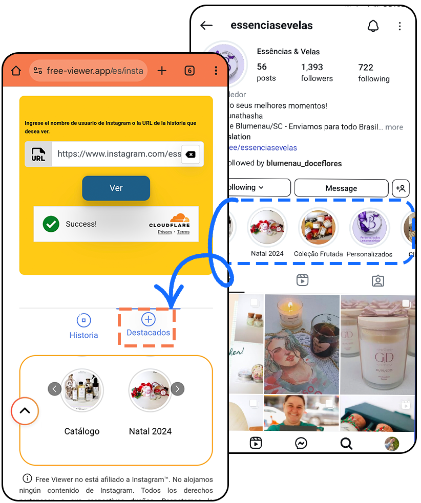 ¿Cómo ver los momentos destacados de Instagram de forma anónima?