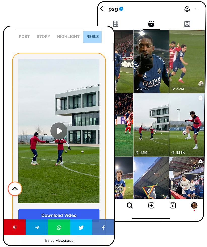 view instagram reels online